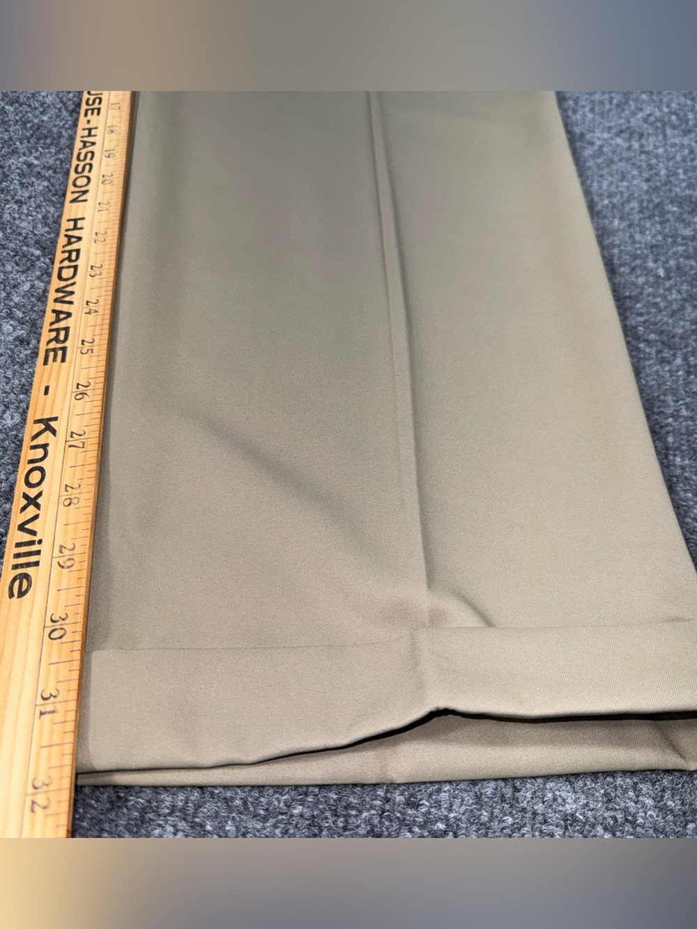 Haggar Classic Fit Super-flex Waistband Mens Pants Slacks 40x31 - Picture 5 of 11